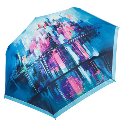 UFR0034-9 Зонт жен. Fabretti, автомат, 3 сложения, эпонж