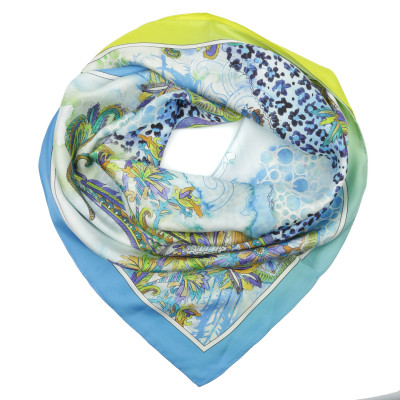 VFS0008-7 Платок жен. 100% шелк 90x90 FABRETTI