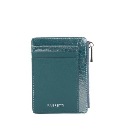 Q250252-152 FABRETTI Визитница  жен. нат. кожа