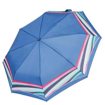 UFLR0031-8 Зонт жен. Fabretti, облегченный,  автомат, 3 сложения, эпонж