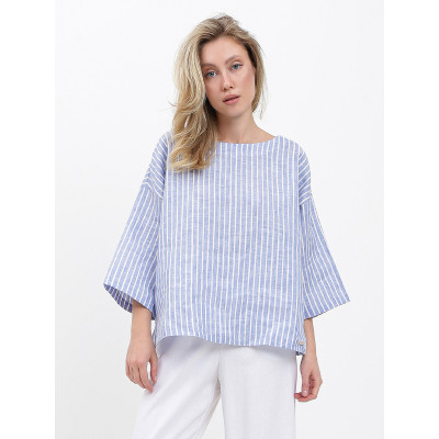 NK75-8 FABRETTI Блуза женская 100% лён