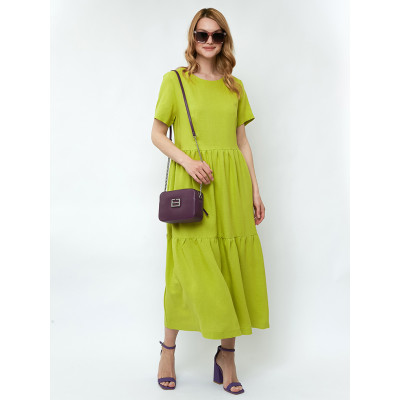 ZD30-104 FABRETTI Платье  женское 53% лён, 47% вискоза