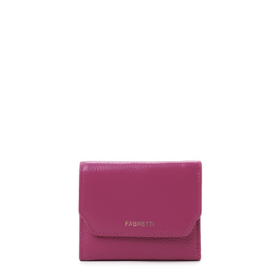 Q260702D-73 FABRETTI Кошелек жен. 100% натуральная кожа КРС 