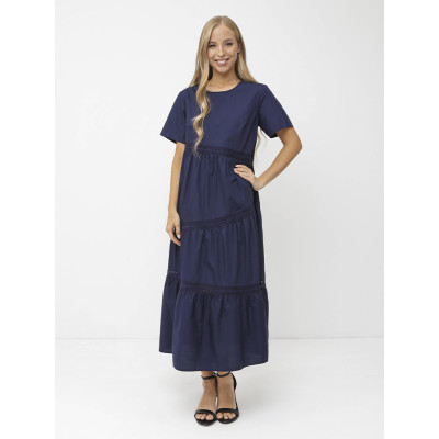 NCF05-110 FABRETTI Платье женское 52% хлопок 48% полиэстер