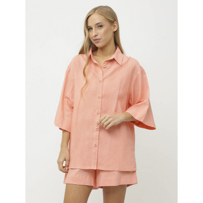 NCF144-75 FABRETTI Блуза женская 70% лён 30% вискоза