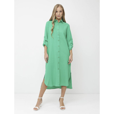 NCF50-11 FABRETTI Платье женское 70% лён 30% вискоза