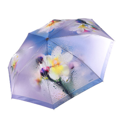 UFLS4-9 Зонт жен. Fabretti, облегченный автомат, 3 сложения, сатин