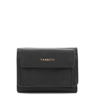 Q250111-2 FABRETTI Кошелек  жен. нат. кожа