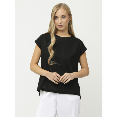 NCF98-2 FABRETTI Блуза женская 55% лён 45% вискоза