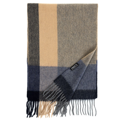 VGU2-8 Шарф муж. 100% шерсть 30x180 FABRETTI