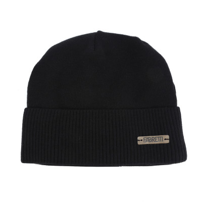 DWG91-2f Fabretti Шапка мужская 35% шерсть, 20% вискоза, 45% акрил