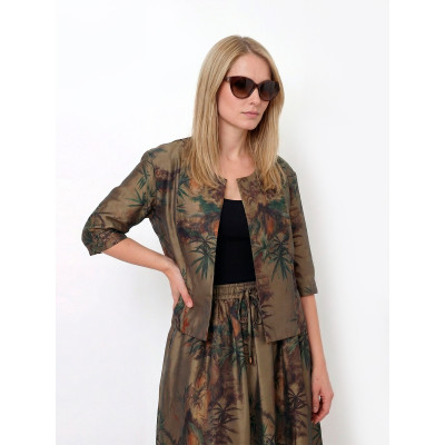 NLJK018-156P FABRETTI Жакет женский 80% тенсел, 20% полиамид