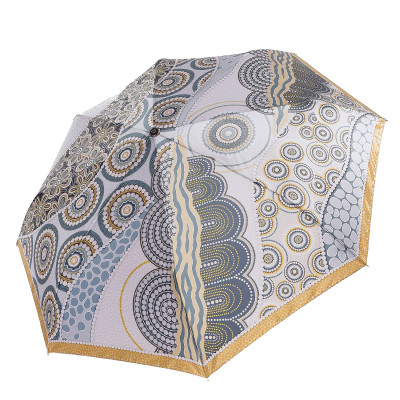 UFS10-3 Зонт жен. Fabretti, автомат, 3 сложения, сатин