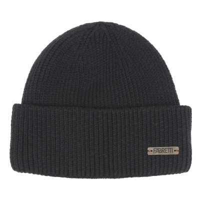 DWG77-2f Fabretti Шапка мужская 35% шерсть, 20% вискоза, 45% акрил