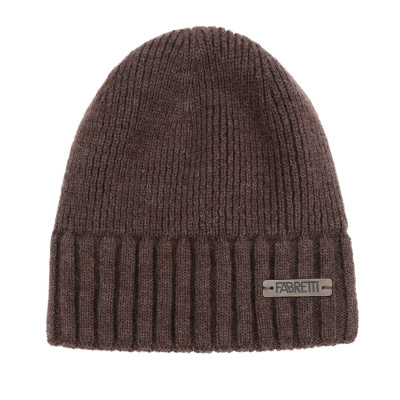 DFRG56-12 FABRETTI Шапка мужская 50% шерсть, 30% вискоза, 20% полиэстер