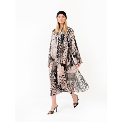 NLTU112-2P FABRETTI Туника  женская 80% тенсел, 20% полиамид