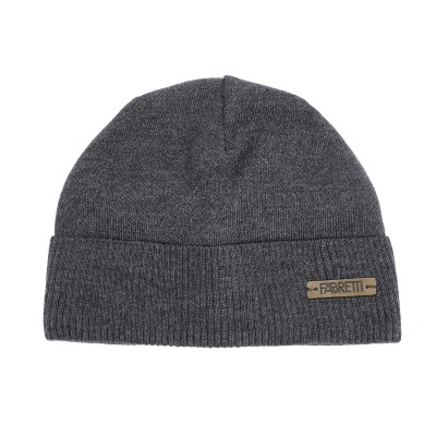 DWG91-45f Fabretti Шапка мужская 35% шерсть, 20% вискоза, 45% акрил