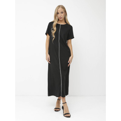 NCF93-2 FABRETTI Платье женское 70% лён 30% вискоза