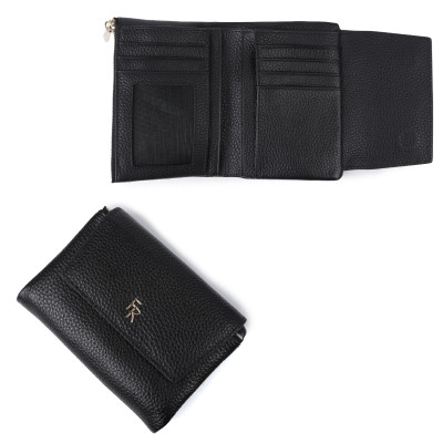 Q03D2-2 FABRETTI Кошелек  жен. нат. кожа 