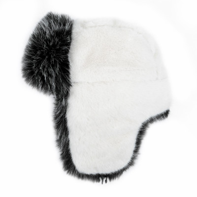 DI47-1 Fabretti Ушанка женская 100% полиэстер