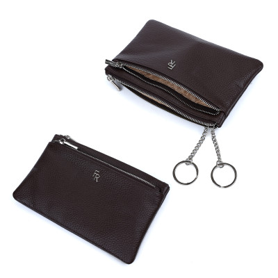 Q602D2-12 FABRETTI Ключница жен. нат. кожа