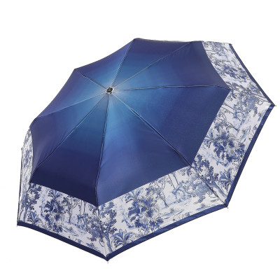 UFS40-8 Зонт жен. Fabretti, автомат, 3 сложения, сатин