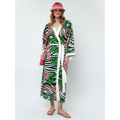 NR235-1 FABRETTI Платье-халат женское 100% вискоза