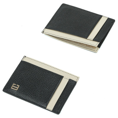 QCH404D-2 FABRETTI Визитница жен. нат. кожа