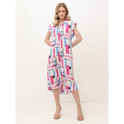 NCF151-73 FABRETTI Платье  женское 100% вискоза