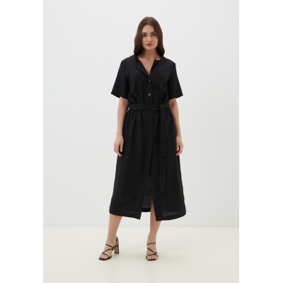 ZD06-2 FABRETTI Платье  женское 53% лён, 47% вискоза