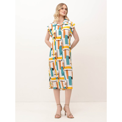 NCF151-152 FABRETTI Платье  женское 100% вискоза