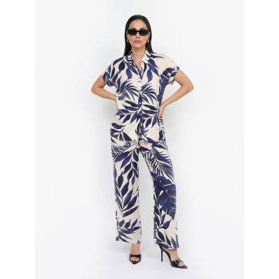 NPTR04-8P FABRETTI Брюки женские 93% вискоза, 7% лен