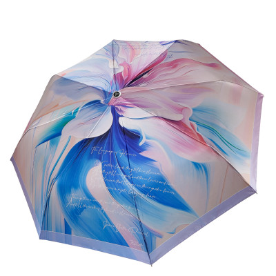 UFS0106-5 Зонт жен. Fabretti, автомат, 3 сложения, сатин