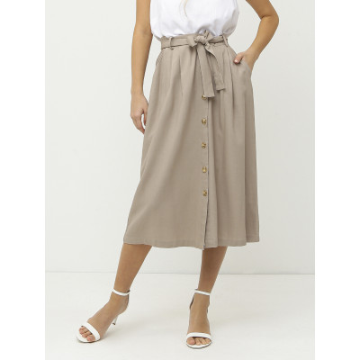 NCF52-191 FABRETTI Юбка женская 70% лён 30% вискоза