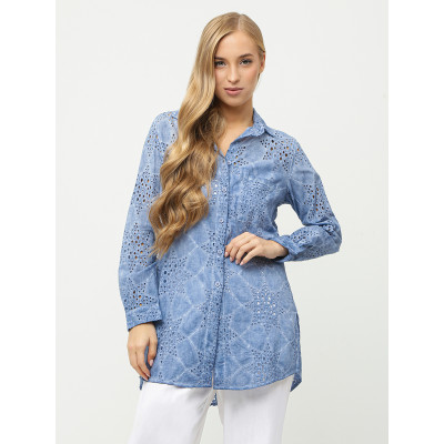 NCF150-9 FABRETTI Блуза  женская 100% хлопок