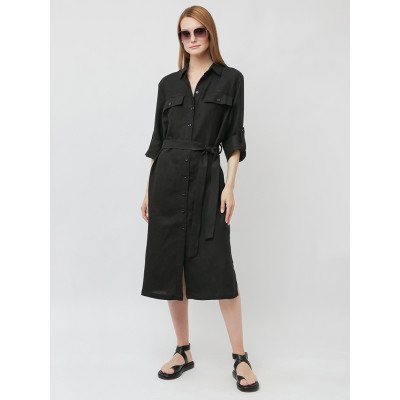 ZD87-2 FABRETTI Платье  женское 53% лён, 47% вискоза