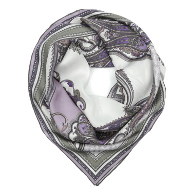 VFS0003-11 Платок жен. 100% шелк 90x90 FABRETTI