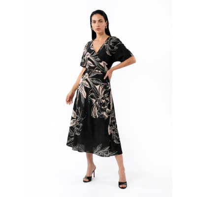 NBDS92-2P FABRETTI Платье женское 60% район, 40% вискоза