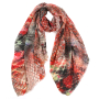 VFF0011-4 Шарф жен. 92% шерсть, 8% шелк 70x180 LEO VENTONI