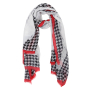 VFLI0004-1 Шарф жен. 100% полиэстер 90x180 FABRETTI