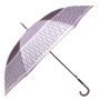 UFJ0033-3 Зонт-трость жен.  Fabretti, сатин