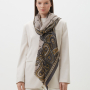 VFGLN7-3  Шарф жен. 100% мерсеризованная шерсть 70x180 FABRETTI 