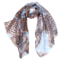 ZS225019-9 Шарф жен. 100% полиэстер 70x180 FABRETTI