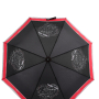 UFLR5-4 Зонт женский, облегченный автомат,3 сложения, эпонж