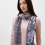 VFGLN9-10  Шарф жен. 100% мерсеризованная шерсть 70x180 FABRETTI 