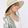 WG108-13011 FABRETTI Шляпа жен. 90% целлюлоза/10% полиэстер
