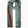 VFGLN10-11  Шарф жен. 100% мерсеризованная шерсть 70x180 FABRETTI 