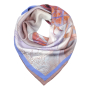 VFS0007-9 Платок жен. 100% шелк 90x90 FABRETTI